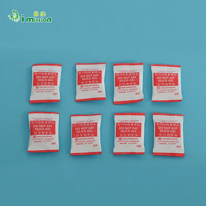 High Purity Chemical Raw Material White Color Medicinal Silica Gel Desiccant Bags Pharmaceutical Use