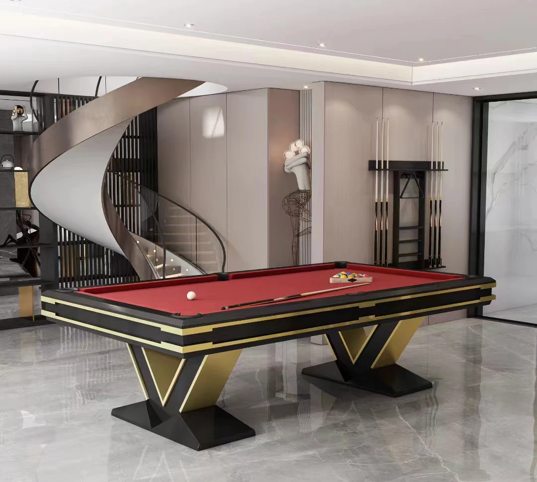 Modern Design American Standard Size Custom Colors 7ft 8ft 9ft Snooker Pool Billiard Tables for Sale