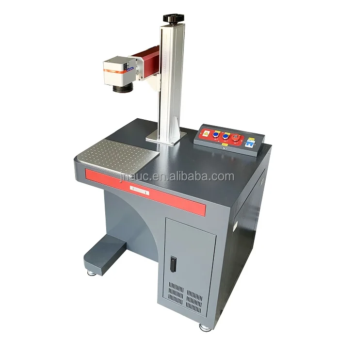 Raycus JPT 50W 60W 80W 100W Mopa 2D / 2.5D / 3D Ezcad 3 rotary fiber laser marking machine