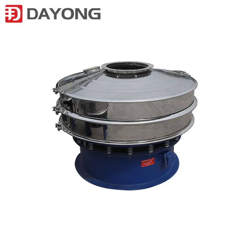 DY Hot price round vibrate screen manufacturer/automatic sieve sifter machine food powder cocoa coffee grain