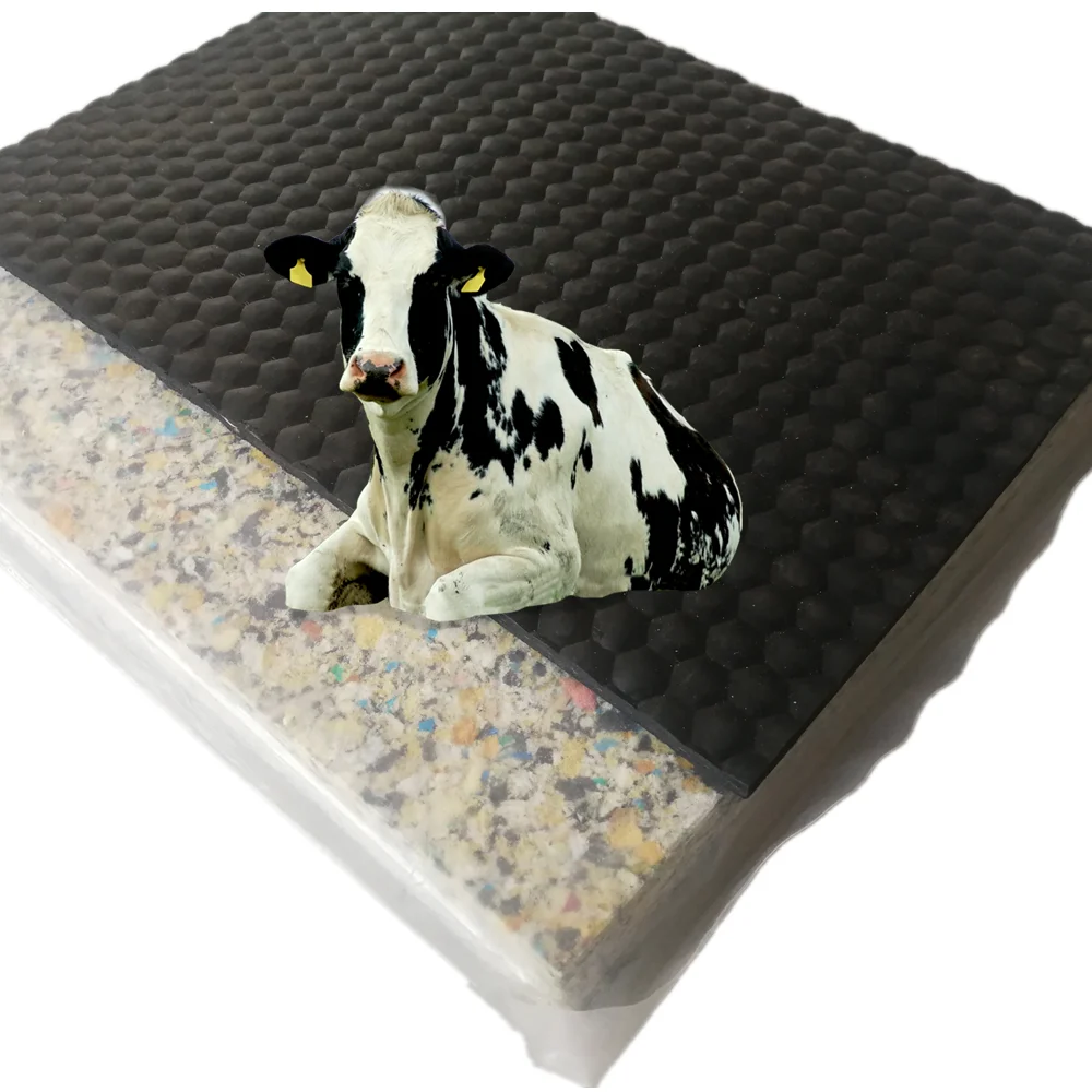 Cow bed with rubber and sponge/bedding floor mattress/dairy farm equipment /cattle cushion