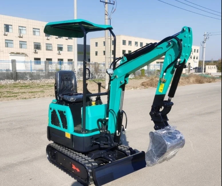 Хорошее качество, дешевый экскаватор с резиновой гусеницей, мини-экскаватор для сада 1t 1,5 t 2t 3t