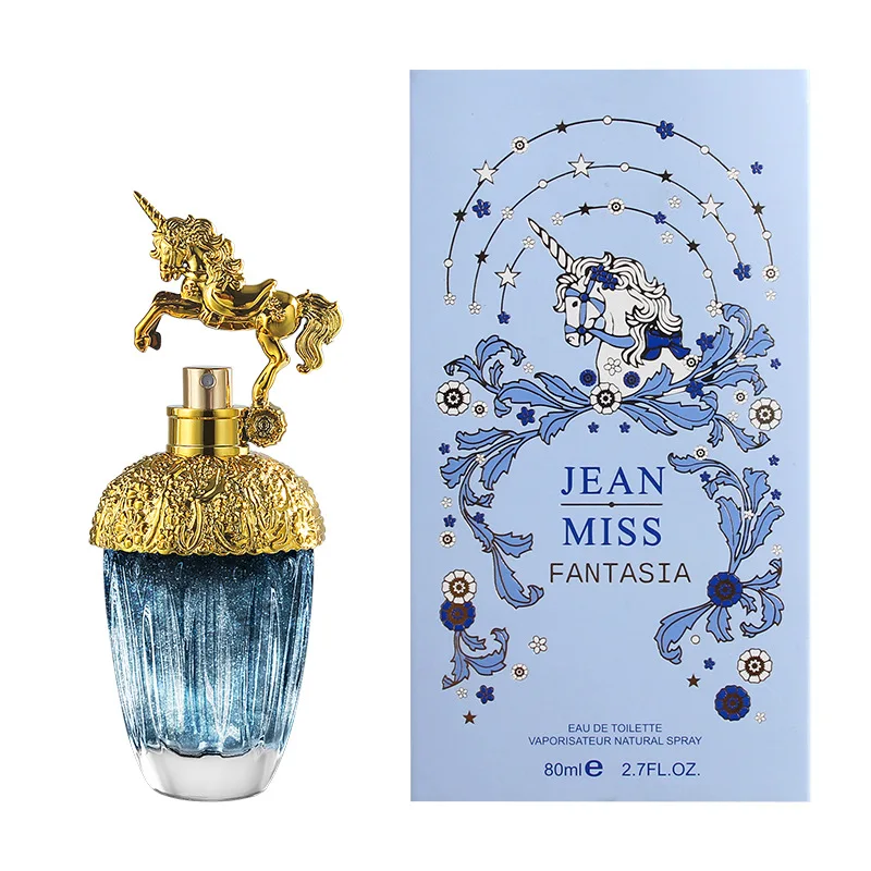 High Quality Eau De Parfum  80ml Floral Body Mist for Women Colorful Design Lasting Perfume on Sale