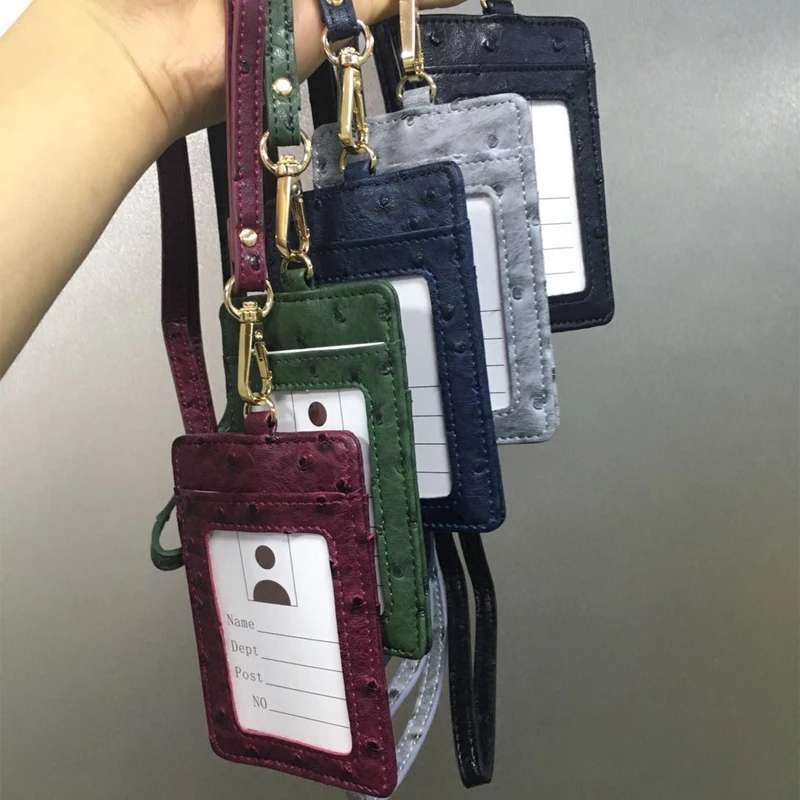 2020, оптовая продажа, держатель для карт сотрудника компании со змеиным узором, PU бейдж, держатель для карт сотрудника для женщин и мужчин