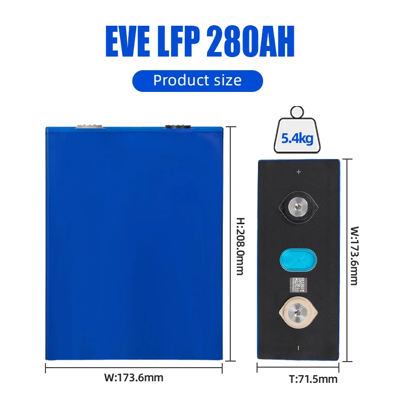 3 2 V 280ah LiFePO4 литий-ионные аккумуляторы для Ева lifepo4 Аккумуляторная батарея солнечной энергии EV вилочных погрузчиков и