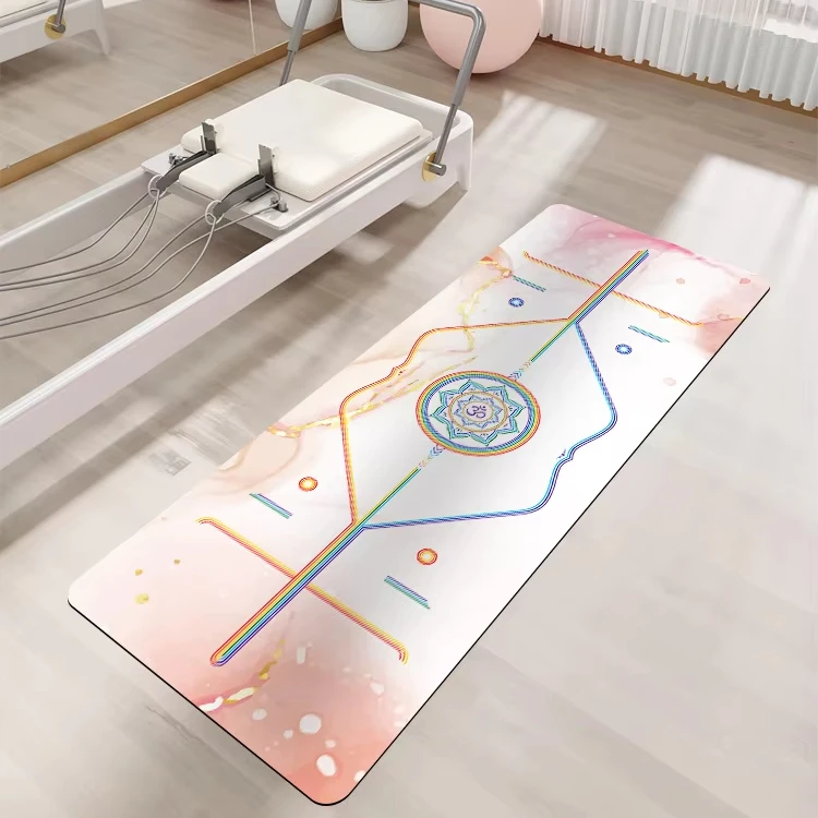 New Custom Premium Fitness Exercise Natural Rubber 1/2 Inch Adult Pure Color House Pu Rubber Yoga Mat 5Mm