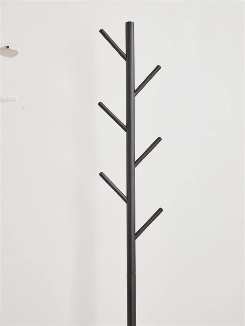 Luxury Wooden Rack Wall Hanger Hanger Floor Type Coat Rack Fixed Clothe Hanging Metal Clothing Apparel Display Shoe Rack Cabinet