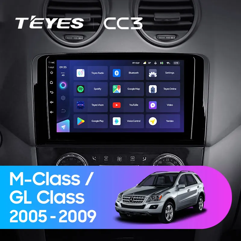 TEYES CC3 для Mercedes Benz ML GL ML350 GL320 X164 2005   2009 Автомобильный Радио Мультимедийный видео плеер Навигация стерео GPS Android (1600147057348)
