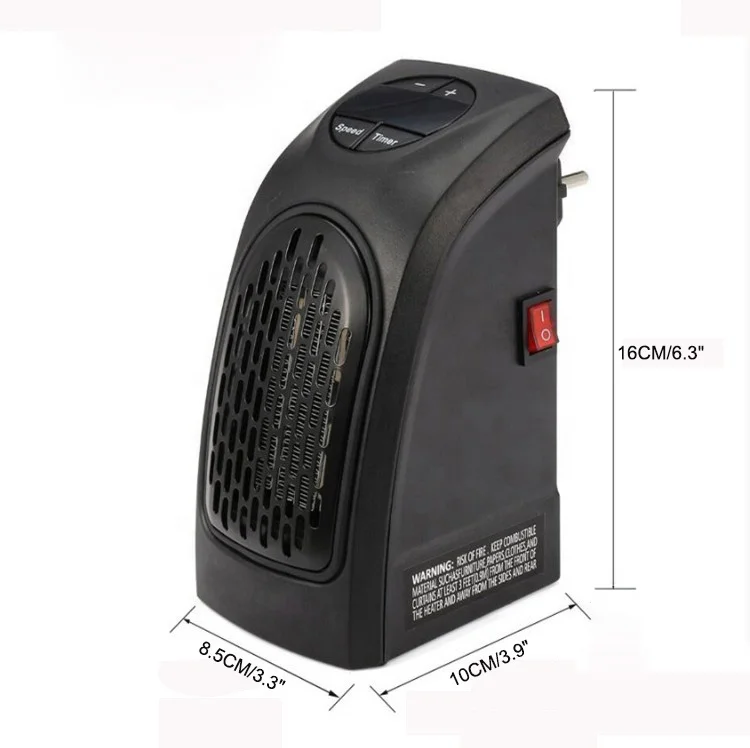 Wall Mounted Installation Personal Space Heating PTC Mini Heater