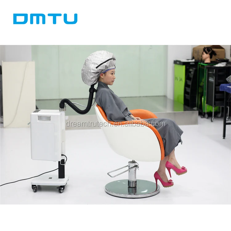 DMTU micro-mist-hair-steamer light therapy hair growth steamer infrared rolling salon hair steamer machine