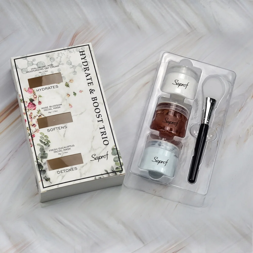 private Label  Hydrate boost Trio   For Amazon eBay lazada sale face skin care gift set