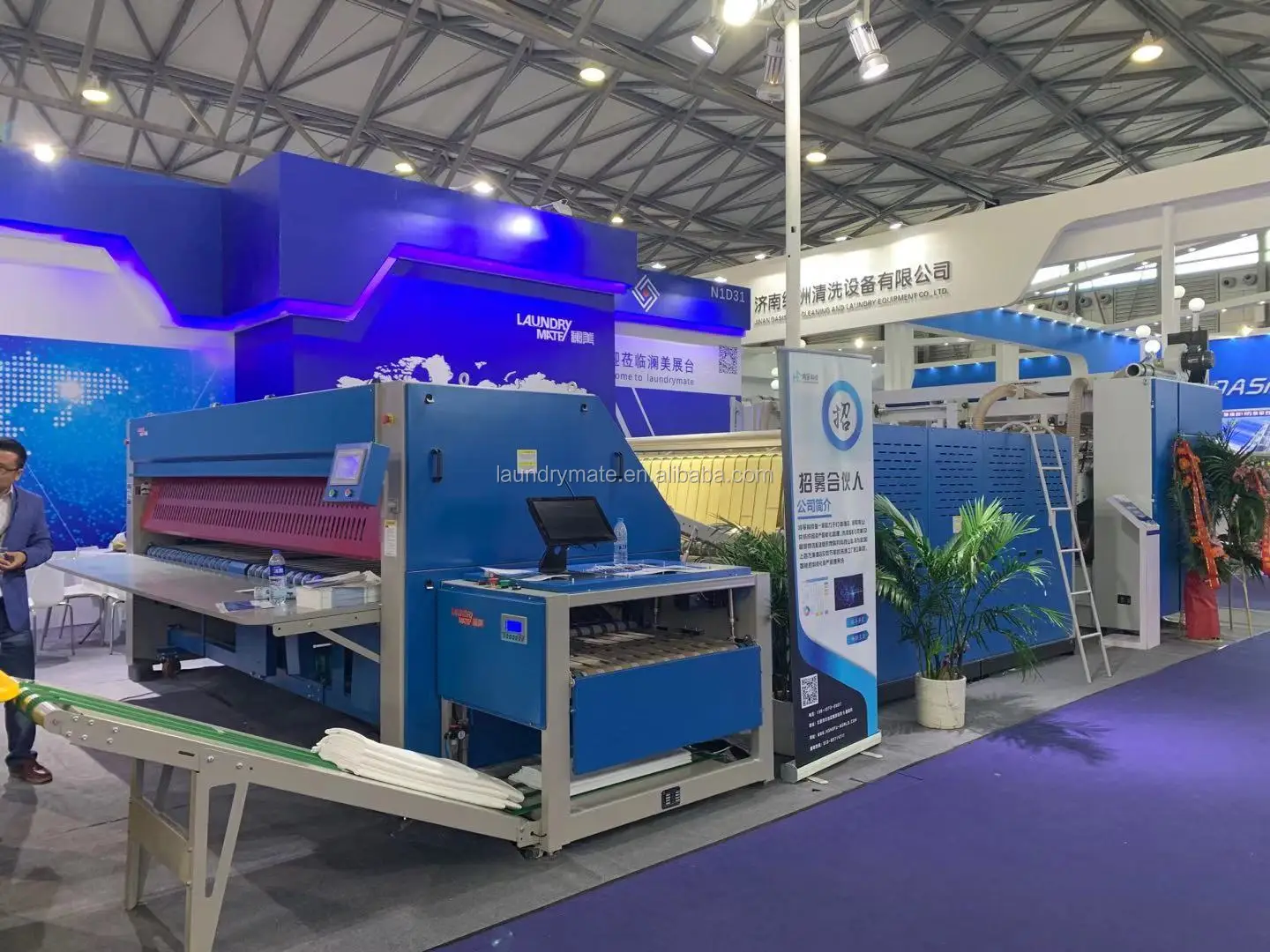 2500mm to 3300mm drum:800mm  steam gas Electric heating Faltwork ironer machine for commercial flatwork ironing machine