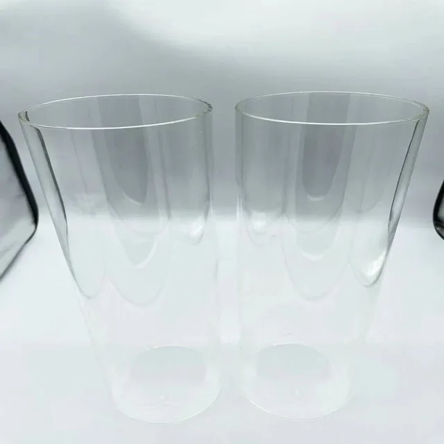 high quality cutting tube glass pipe in length smoke pipe for smoker using