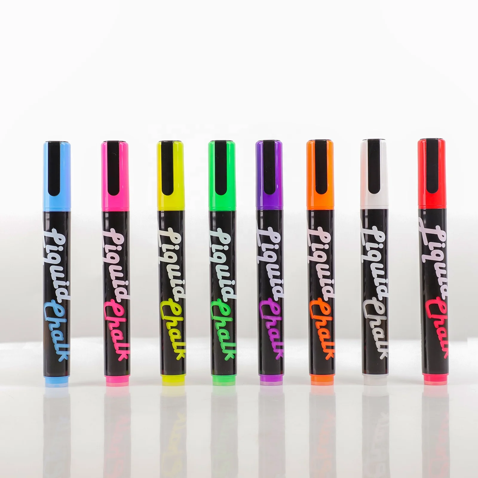 Art Supplies Neon Chalk Markers Liquid Chalk Markers Pens Paint Pen for Car, Chalkboards, Signs, Windows, Blackboard, Glass
