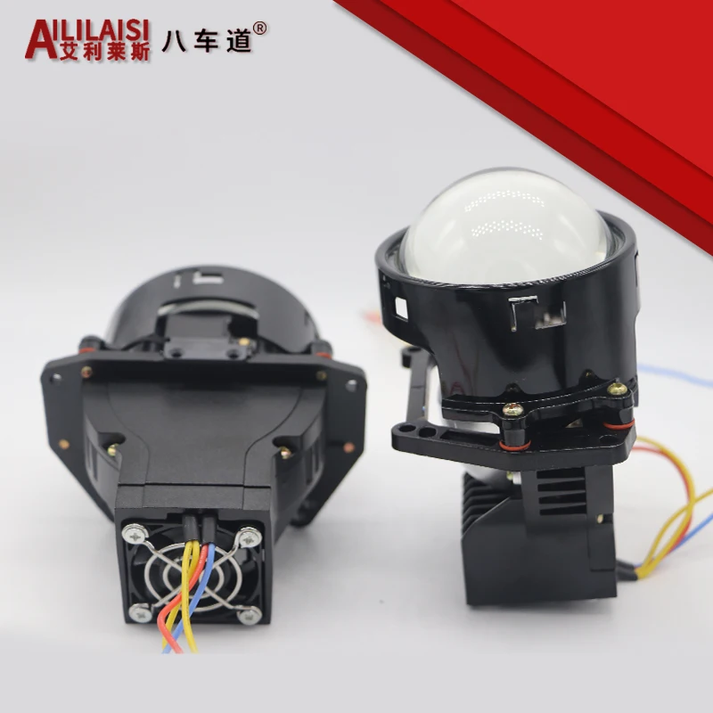 Factor Wholesale Universal Headlight Led Projector Bifocal Lens 2-bulbs Mode High Power Spotlight High Low Laser Beam Retrofit