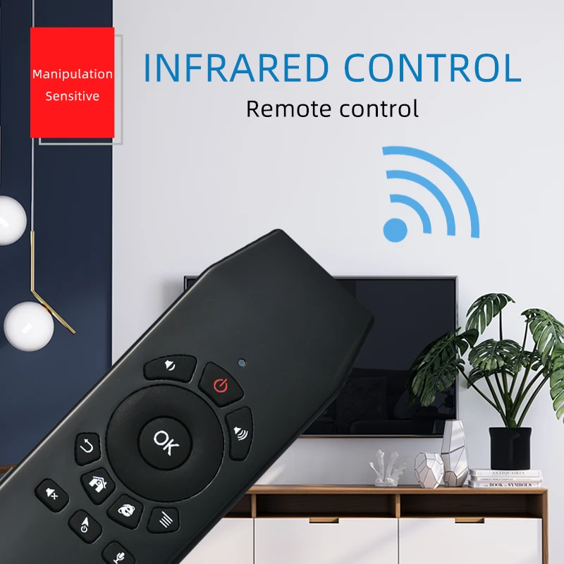usb remote control with air mouse keyboard support to changhong tv control remote
