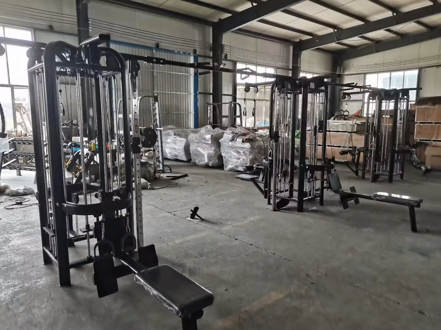 Commercial 8 Multi Jungle Station Functional 8 Station Multi Gym Equipment With Wholesale Price