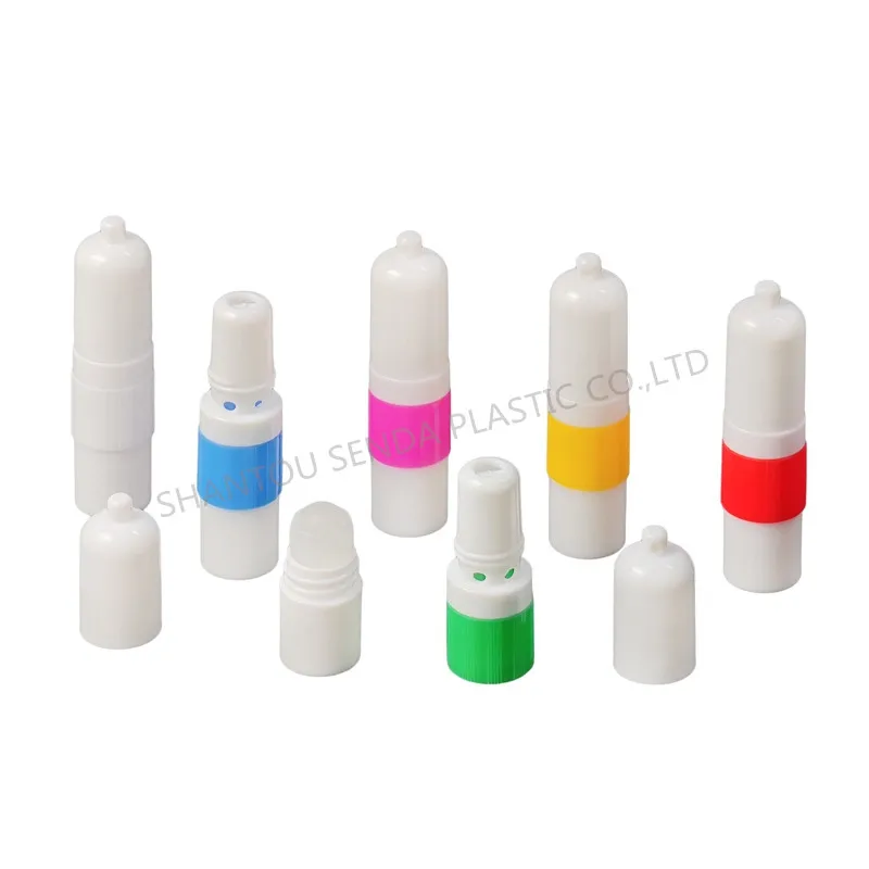 Шариковый наконечник, зеленые травы, растительное холодное масло 2 в 1, чистый назальный Ингалятор, пластиковая трубка