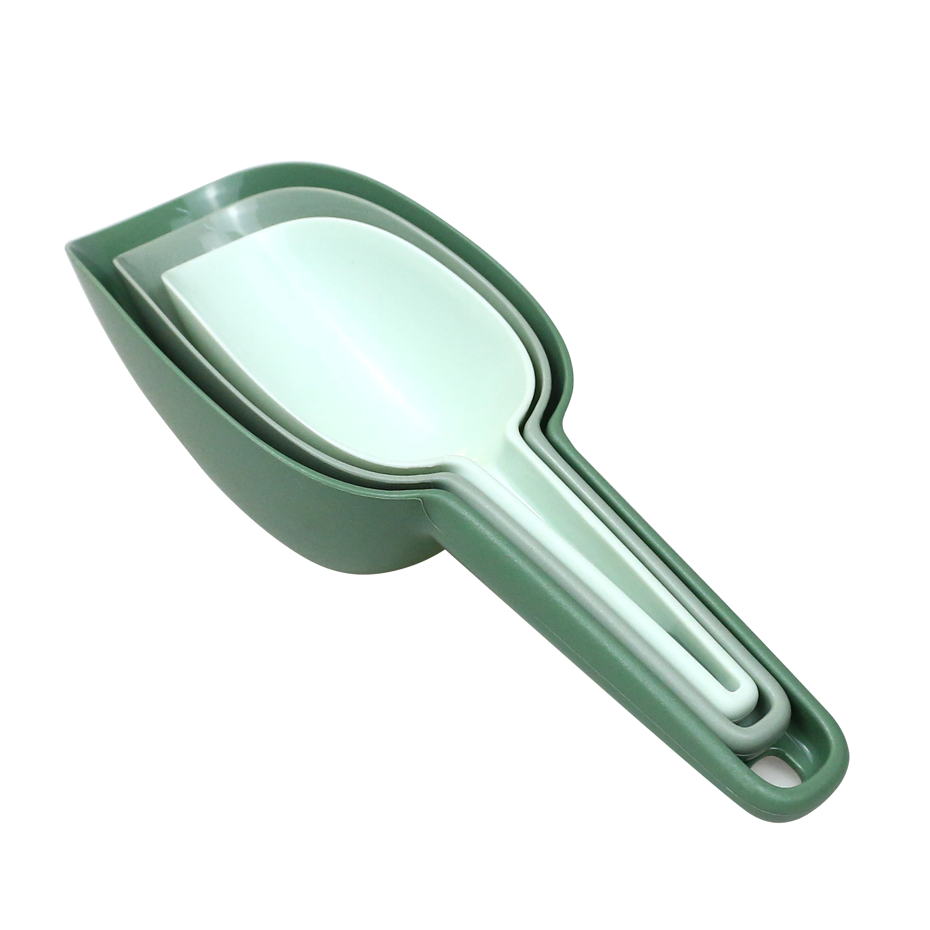 2024 Professional Plastic Scoop Ice Cream Cube Buffet Candy Tool Kitchen Shovel Pet Food Flour Scoop Shovel Measuring Sp