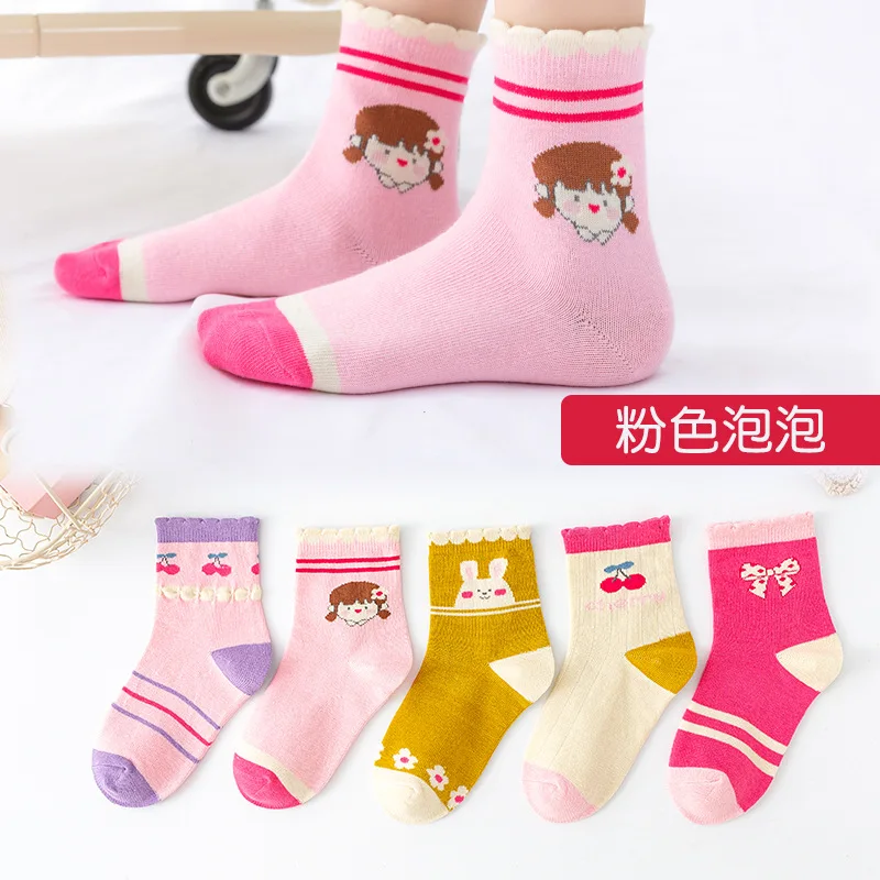 Cartoon socks wholesale fashion personality new summer children students boy girls breathable comfortable Cartoon socks