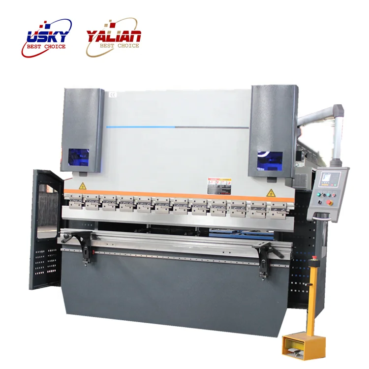 
YALIAN WC67Y WC67K 6 inch vise 500 ton brake die block bending metal sheet hydraulic 50 ton press brake machine 