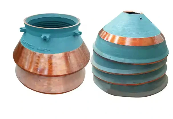 Factory Direct Sales Mn18 Mn22 Iron Crusher Liners Bowl Liner Mantle Jaw Crusher Wear Plates for Ore Mining Casting Processed