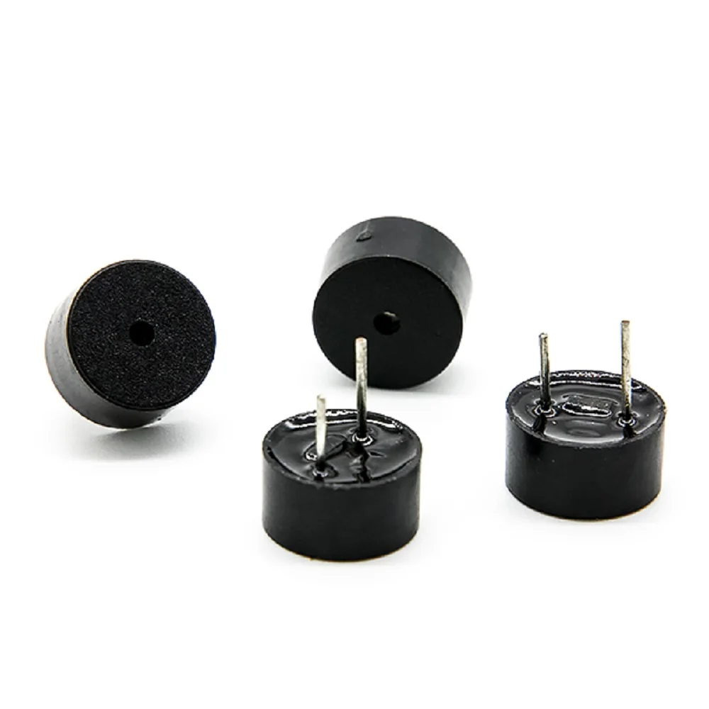 9.6mm active active magnetic buzzer pin terminal