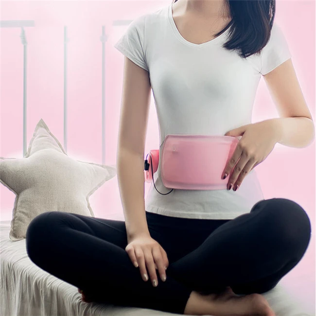 Высококачественный беспроводной нагревательный ремень для поддержки поясницы, массажный нагревательный ремень для облегчения боли в пояснице