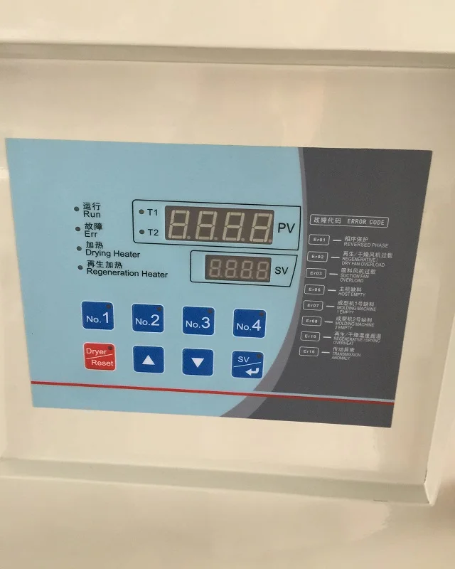 Combination of Plastic material dryer and Dehumidifier Machine with conveying feeding loaders