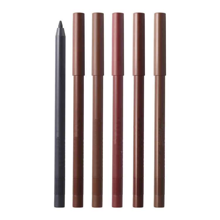 
Black Eyeliner Gel Pen Waterproof Long Lasting Easy To Wear Solid Eyeliner Kajal Tattoo Pencil With a Hidden Pencil Sharpener 