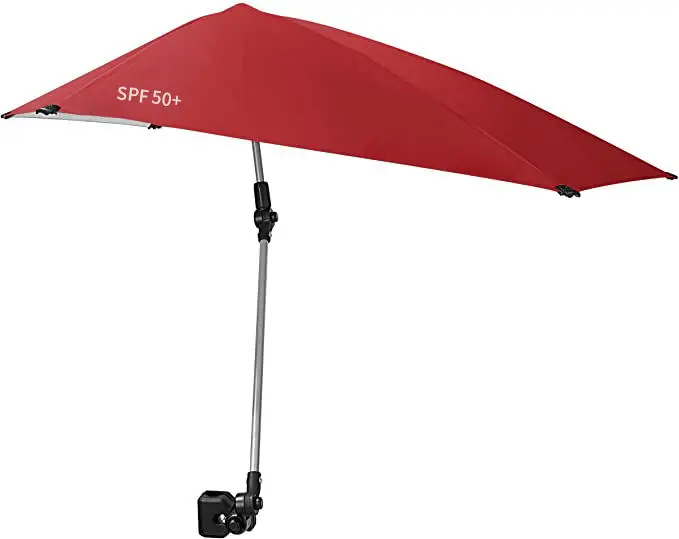 Спортивный Зонт Versa Umbrella SPF 50 + Регулируемый Зонтик с универсальным зажимом