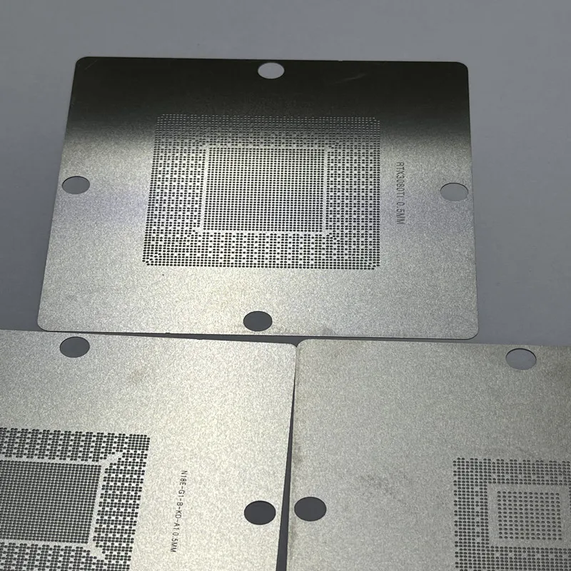90x90MM New Game Stencils Set for XBOX 360 CPU PS3 CPU PS4 GPU WII GPU CXD2949CGB BGA Reballing Stencil