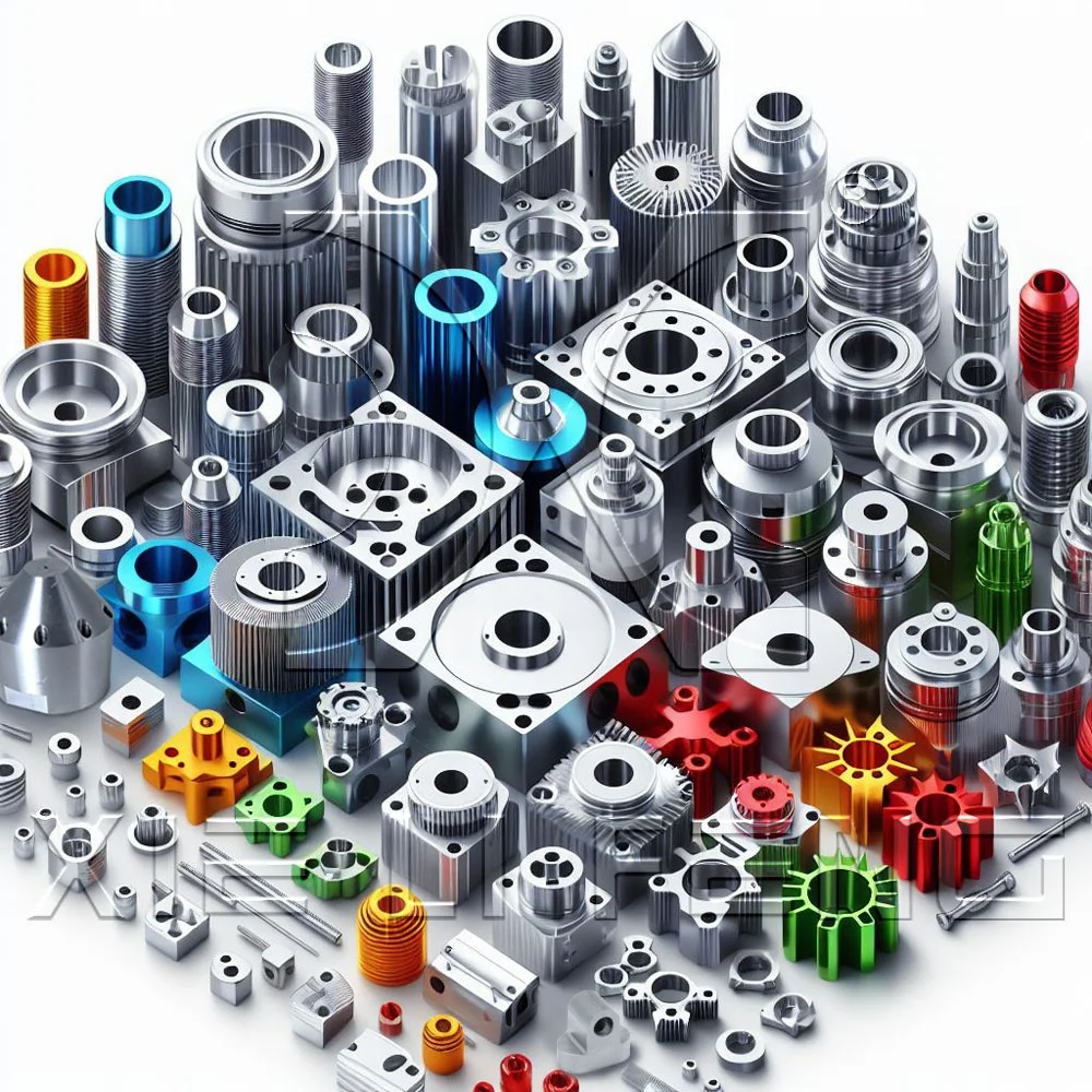 Customized Machining Services Various Complex Metal Parts Including Surface Treatment Polishing Oxidation Micromachining