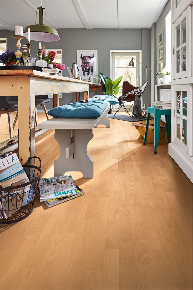 Flooring German Premium Water-Resistant and Scratchproof Easy to Install and Transport Laminate Flooring Meister Design Laminate LC 150