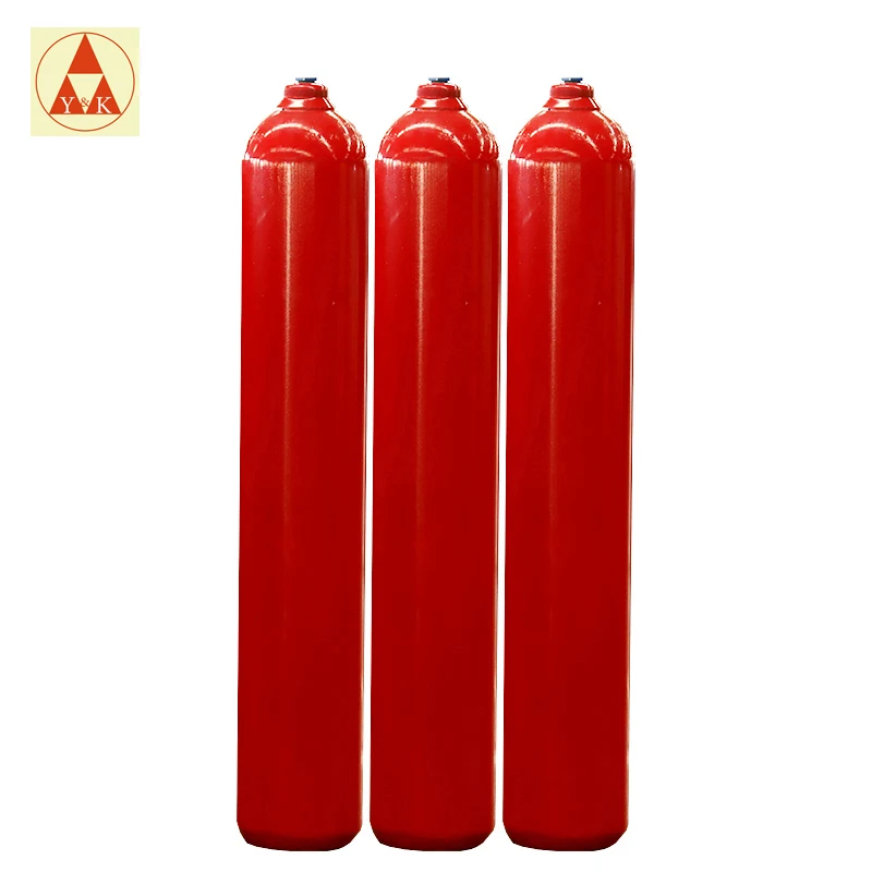 Manufacturers Wholesale Different Sizes Bottle d Oxygen Storage Metal O2 Tank Medical Oxygen Gas Cylinder