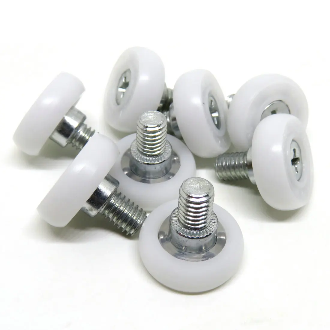 26mm Drawer Rollers Plastic POM Bearing Small Pulley Replacement Wheels Drawer Pulley Positioning Roller Wheel