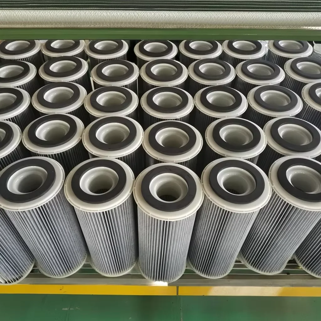 Factory Direct Supply Industrial Manufacturer Pleated Dust air Filter Cartridge Replacement for AMANO element