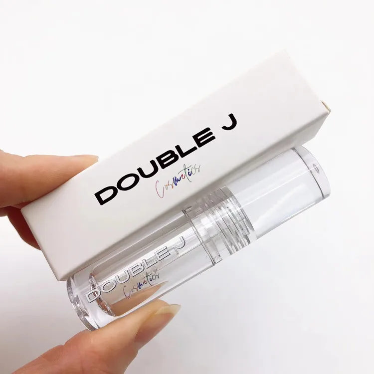 Beautiful lip color tube round tube square tube custom logo cosmetic bottle wholesale