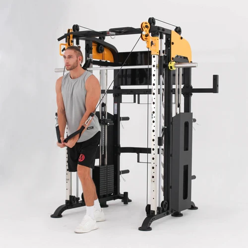 Manufacturer Sells Commercial Fitness Equipment Smith Multifunctional Fitness Power Rack Squat Rack