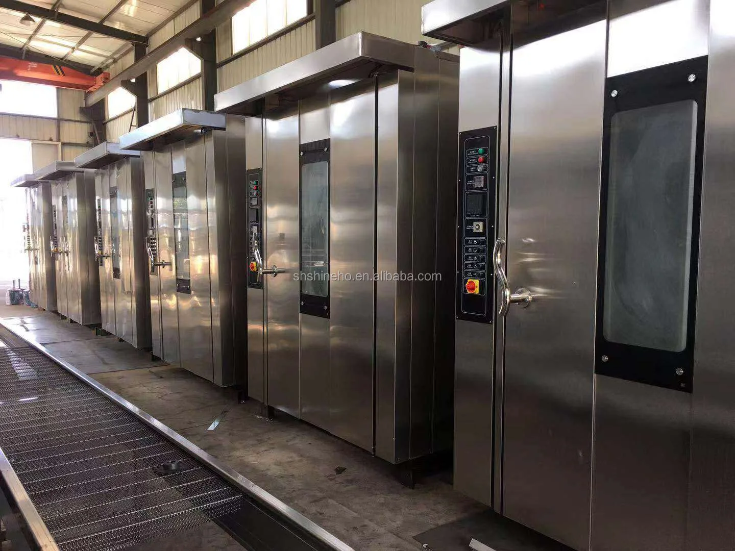 SHINEHO bakery equipment 32 trays rotary oven bakery equipment china personalized reasonable price tcd rotary oven
