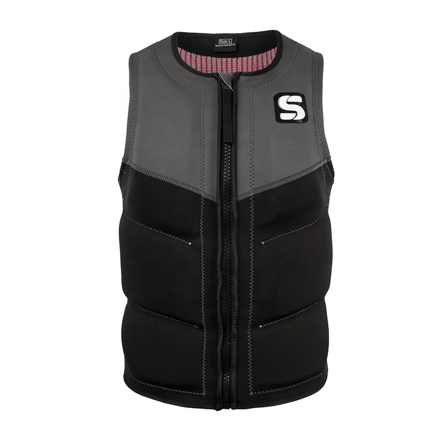 DIVESTAR Custom Neoprene Swimming Vest Anti-collision Life Jacket for Kayak Fishing for Adult and Men Surfing