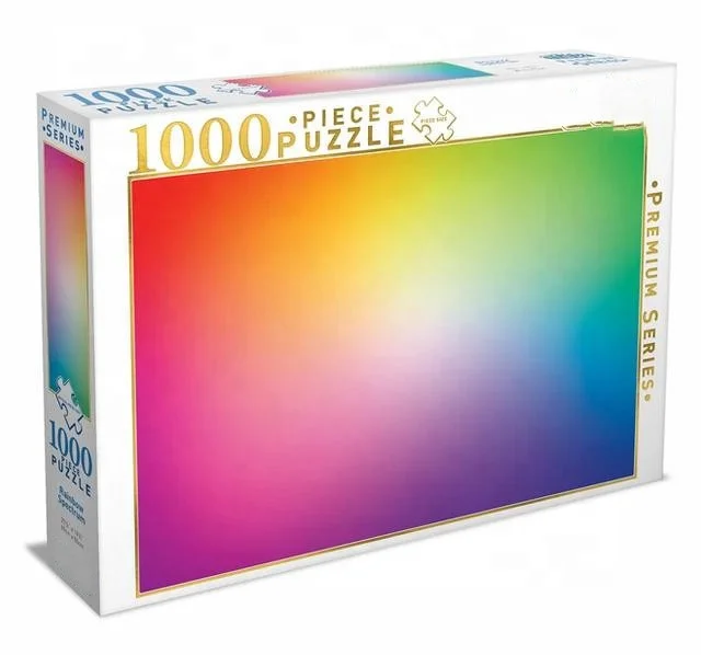 
2020 Amazon New Product Custom Puzzle For Adults 1000 Pieces Scenery Cartoon Game Jigsaw Puzzle Custom 