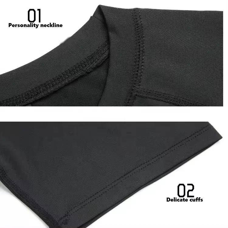 Compressie Shirts Fitness Workout T-Shirt Cool Underwear Baselayer Short Sleeve Basketball Sport Shirts