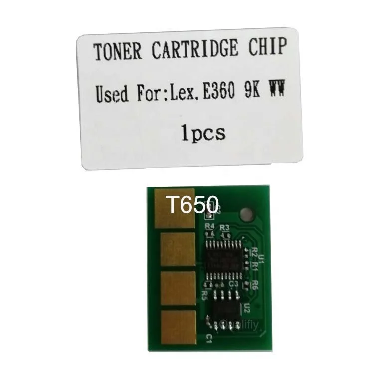 cartridge chip for Lexmark toner chip for Lexmark T650 T652 T654 T656