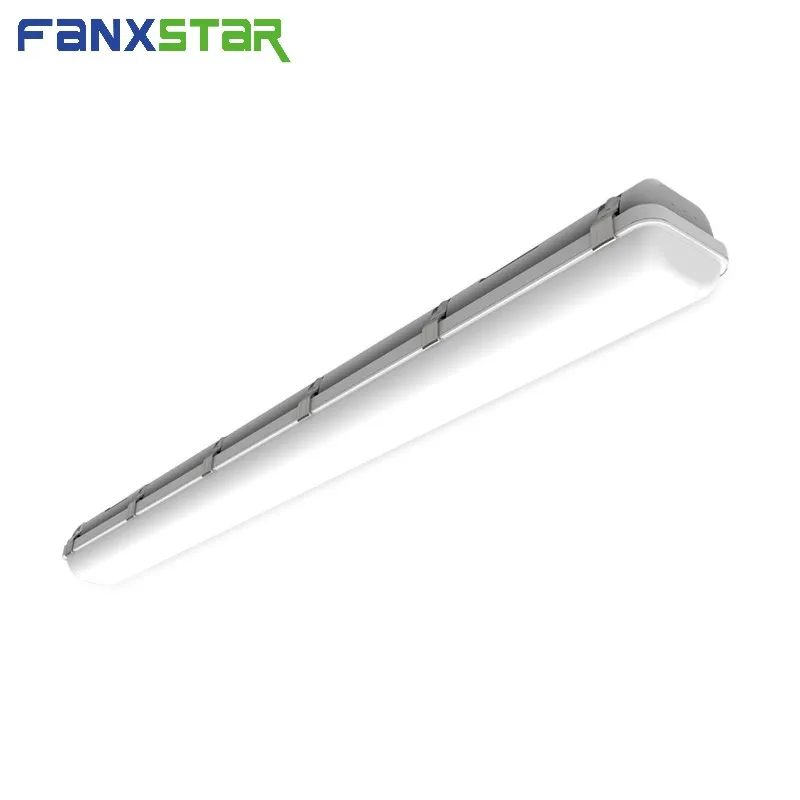 3000K Color Temperature IP66 Daylight & Microwave Motion Sensor 140lm/w 20W LED Batten Light for Metro Station