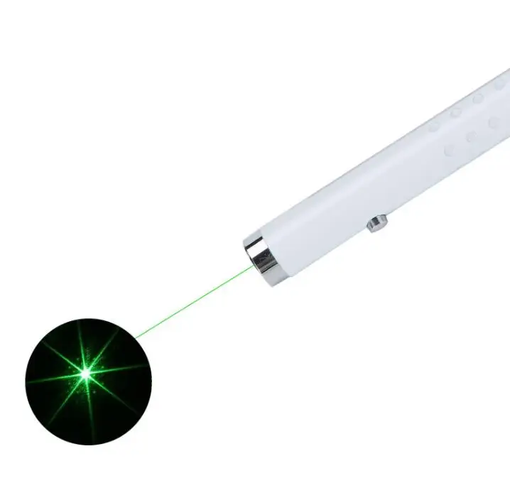 Small size mini keychain laser pointer New Laser Pointer Pen 2in1 Puntero Laser  Green Lazer