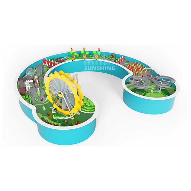 kids indoor water park water play equipment attraction in China