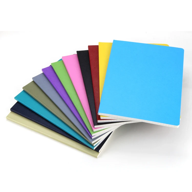 
Hot selling custom journal book printing A5 PU softcover ruled dot grid blank office stationery students notebooks 