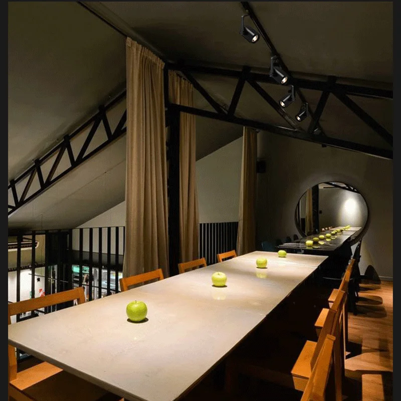 
Dimmable Smart remote control 15W Integrated LED Track Light Spotlight for clothing shop Restaurant lighting 