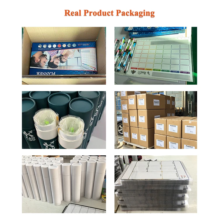 UCI Magnetic Dry Erase Calendar Custom Design Fridge Magnets Removable Magnetic Monthly Planner